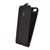 Кожаный чехол  CG Mobile Ferrari Montecarlo Flip для iPhone 6, черный (FEMTFLP6BL)