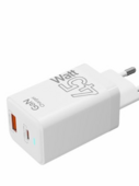 Cетевое зарядное устройство Lyambda 45Вт GaN c 2-мя выходами (PD+QC3.0) SLT-45