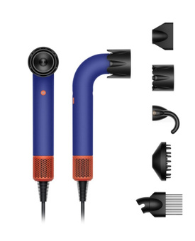 Dyson Фен HD18 Supersonic R Pro, Vinca Blue /Topaz Orange