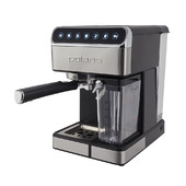 Кофеварка рожковая Polaris PCM 1535E Adore Cappuccino, нержавеющая сталь