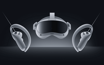 Шлем VR Pico 4 CN, 4320x2160, 128 ГБ, 90 Гц, базовая, белый