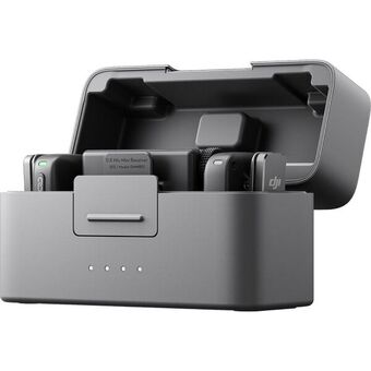 Беспроводной микрофон DJI Mic Mini (2 TX + 1 RX+Charging Case), черный