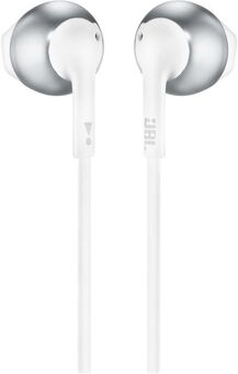 Наушники JBL T205, хром (серебристый матовый)