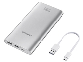 Аккумулятор Samsung EB-P1100CSRGU Li-Ion 10000 мАч серебристый