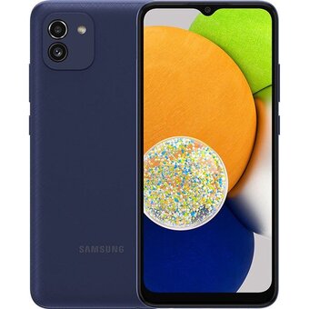 Смартфон Samsung Galaxy A03 4/128 ГБ, Dual nano SIM, синий