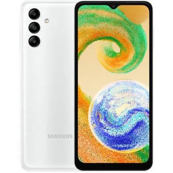 Смартфон Samsung Galaxy A04s 4/128 ГБ, Dual nano SIM, белый