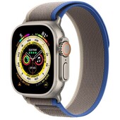 Умные часы Apple Watch Ultra 49 мм Titanium Case GPS + Cellular, титановый/сине-серый Trail Loop