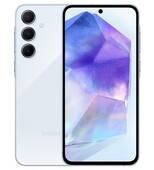 Смартфон Samsung Galaxy A55 5G 8/256ГБ, Dual: nano SIM + eSIM, iceblue