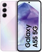 Смартфон Samsung Galaxy A55 5G 8/128 ГБ, Dual: nano SIM + eSIM, lilac