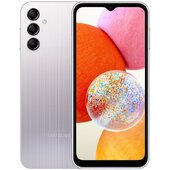 Смартфон Samsung Galaxy A14 4/64 ГБ, Dual nano SIM, серебристый