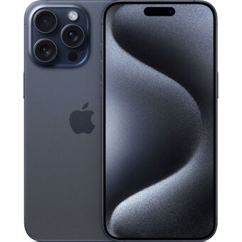 Смартфон Apple iPhone 15 Pro Max 512 ГБ, Dual еSIM, синий титан