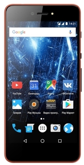 Смартфон Highscreen Razar 2/16GB, красный