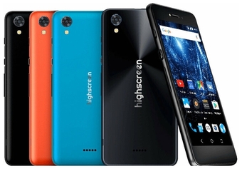 Смартфон Highscreen Razar 2/16GB, красный