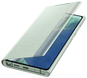Чехол-книжка Samsung Smart Clear View Cover EF-ZN980 для Galaxy Note 20, бирюзовый (EF-ZN980CMEGRU)