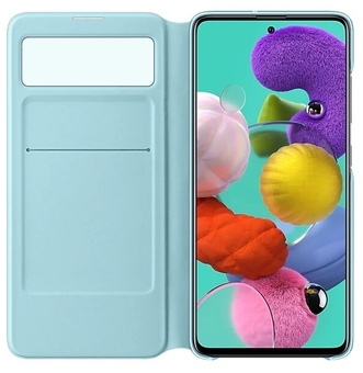 Чехол-книжка Samsung S View Wallet Cover EF-EA515 для Galaxy A51,черный (EF-EA515PBEGRU)