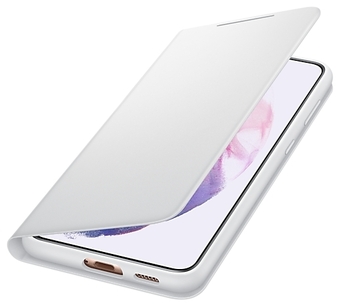 Чехол-книжка Samsung Smart LED View Cover EF-NG996 для Galaxy S21+ Светло-серый(EF-NG996PJEGRU)