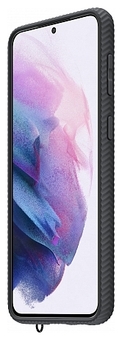 Чехол-накладка Samsung Clear Protective Cover EF-GG996 для Galaxy S21+ прозрачный/черный (EF-GG996CBEGRU)