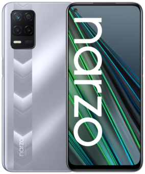 Смартфон realme NARZO 30 4G 6/128GB, серебряный