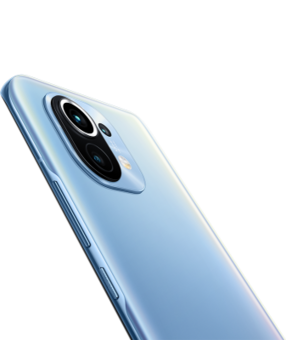 Смартфон Xiaomi Mi 11 8/128 ГБ CN/Global ROM, Dual nano SIM, лазурно-голубой