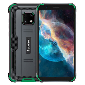 Смартфон Blackview BV4900, черный/зеленый