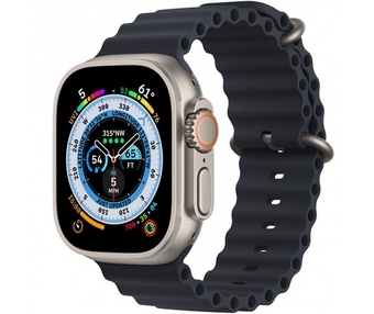 Умные часы Apple Watch Ultra 49 мм Titanium Case GPS + Cellular, титановый/полуночный Ocean Band