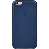 Чехол-накладка Apple iPhone 6S Plus Leather(кожаный)Case Midnight Blue