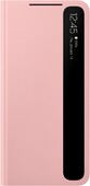 Чехол-книжка Samsung Smart Clear View Cover EF-ZG991 для Galaxy S21, розовый (EF-ZG991CPEGRU)