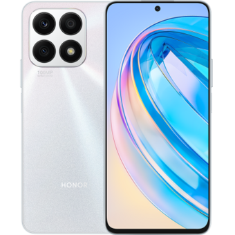 Смартфон HONOR X8a 6/128GB, Титановый серебристый