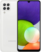 Смартфон Samsung Galaxy A22 4/64 ГБ, белый