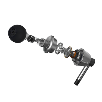 Беспроводные наушники 1MORE Triple Driver BT In-Ear E1001BT, black/silver