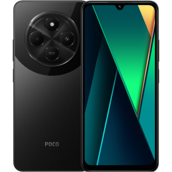 Смартфон Poco C75 6/128GB, Black