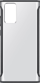 Чехол клип-кейс Samsung для Samsung Galaxy Note 20 Clear Protective Cover чёрный (EF-GN980CBEGRU)
