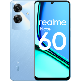 Смартфон realme Note 60 4/128 ГБ, Небесный голубой