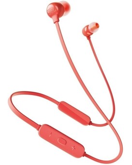 Беспроводные наушники JBL Tune 115BT, красный
