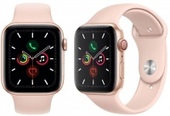Часы Apple Watch Series 5 GPS 40мм Aluminum Case with Sport Band,золотистый/розовый песок