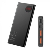 Портативный аккумулятор Baseus Adaman Metal Digital Display Quick Charge, 10000mAh, 22.5W, черный