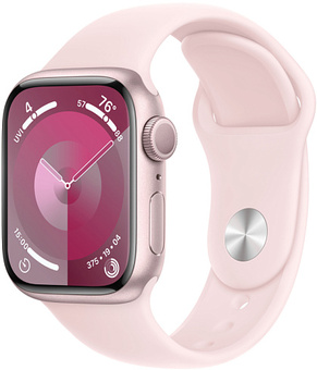 Умные часы Apple Watch Series 9 41 мм Aluminium Case Sport loop (Розовый)