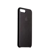 Чехол-накладка Apple iPhone 8 Leather(кожаный) Case Black