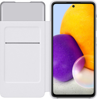 Чехол-книжка для Samsung Galaxy A72 Smart S View Wallet Cover White (EF-EA725PWEGRU)