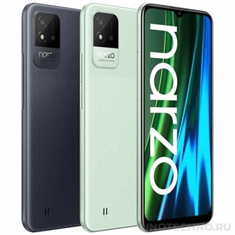 Смартфон realme NARZO 50i 4/64 ГБ, черный карбон
