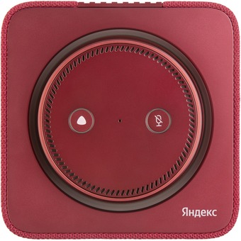 Умная колонка Яндекс Станция Макс с Zigbee, красная