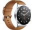 Умные часы Xiaomi Watch S1 Global для РФ, Silver/Brown leather strap + gray fluoroplast strap