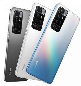 Смартфон Xiaomi Redmi 10 4/64 ГБ Global, серый карбон