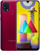 Смартфон Samsung Galaxy M31 6/128Gb, красный