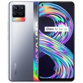 Смартфон realme 8 6/128 ГБ RU, Cyber Silver