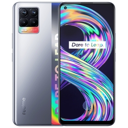 Смартфон realme 8 6/128 ГБ RU, Cyber Silver