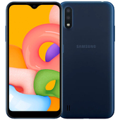 Смартфон Samsung Galaxy M01 SM-M015 синий, SM-M015FZBDSER