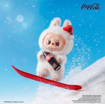 Коллекционная фигурка POPMART LABUBU Coca