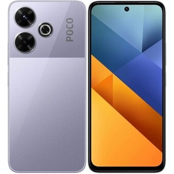 Смартфон Xiaomi Poco M6 4G 6/128 ГБ RU, Dual nano SIM, фиолетовый
