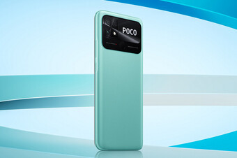 Смартфон Xiaomi POCO C40 3/32 ГБ, бирюзовый